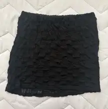 Pitaya X Bear Dance Textured Mini Skirt