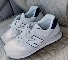 New Balance 574 Women’s white/navy/grey 