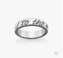 "To the Moon and Back" Ring