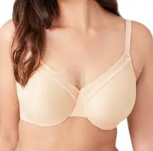 Wacoal Nude 855213 Perfect Primer Full figure Underwire Bra 34DDD 34F