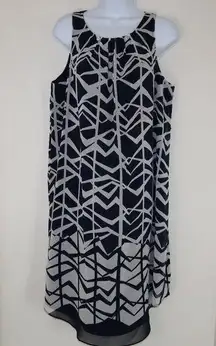 A‎ pea in the pod Geometric sleeveless dress L