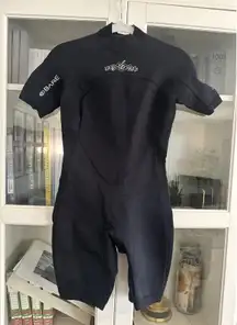 Bare Wet Suit Women's Size 10 Black Knee Length‎ 2/2m  Wetsuit