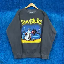 Death Row Records Snoop Dogg´s “Gin and Juice” Graphic Crewneck Sweater Size Medium