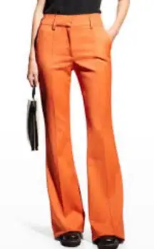 🆕 Orange Flare Leg Suit Pants M🆕