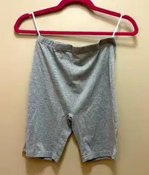 SheIn Size Small Grey Cotton Biker Shorts.