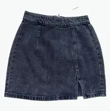 Denim Mini Skirt 