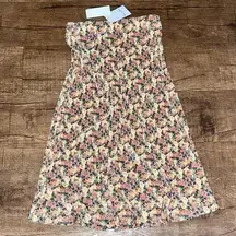 Princess Polly NWT Vintage styled grandmas couch pleated floral maxi skirt