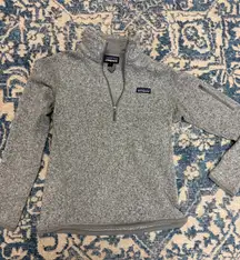 Grey Patagonia Quarter-Zip