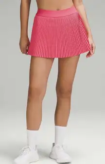 Lululemon Pink Pleated Skirt glaze pink 2
