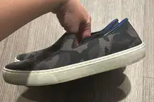 Rothy’s The Original Slip On Gray Camo Shoes Size 7.5