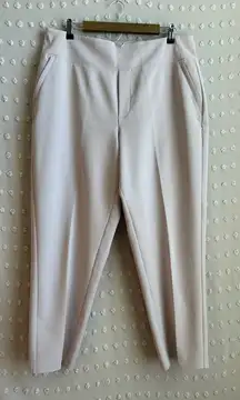 Athleta Endless High Rise Pant Straight Leg Sz 16 Blush Pink