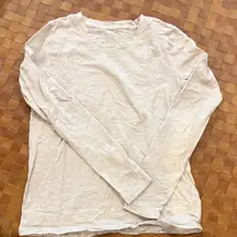 J. Crew Beige Girlfriend Tee