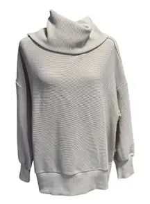 Varley Ottoman Milton Sweatshirt Light Pink/Beige, Size Medium