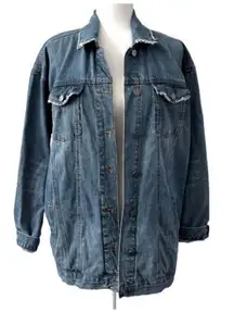 C’est Toi Denim Oversized Jacket Size Small