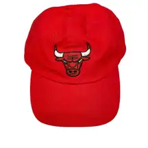 Chicago Bulls Red Embroidered NBA Basketball Hat Cap