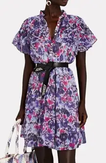 Isabel Marant Etoile Lanikaye Tiered Cotton Mini Dress Sz. 34 (US XS)