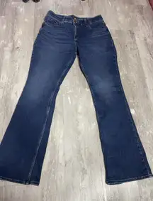 Lee Comfort Stretch Waistband Jeans Women 30x32  Boot Cut Denim Pants E0113