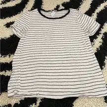 Full Tilt Striped T- Shirt Size Medium