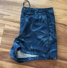 The North Face Floral Shorts Quick Dry Lightweight Beach Vacation Size 14
