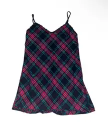 Victoria secret plaid slip dress