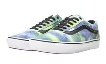 NEW Vans Comfycush Old Skool “Blotched" Tie Dye Corduroy Shoes Mens 6 Womens 7.5