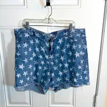 Lane Bryant Size 20 “Star” Demin Shorts