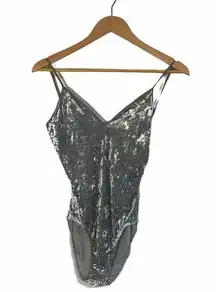 Capulet Jade Velvet Bodysuit, New With Tags