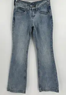 John Galt Brandy Melville Flare Jeans Low Rise‎ Light Wash Women's Size Small
