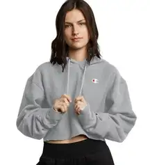 Women's Champion Reverse Weave Cropped Cut-Off Hoodie