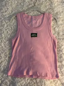 Daily Drills Pink Logo Tank