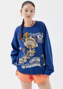 UO Project Social T Mushroom Sweatshirt