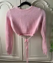 Cropped sweater 