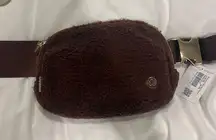 Lulu Lemon Everywhere Belt Bag Brown Fleece