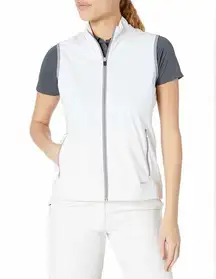 Cutter and Buck Annika Women’s Rain Delay Vest – White Size XL