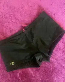 Vintage Y2k 90s OP Boy Shorts Bikini Bottom in Black Size M SEXY BOOTY POP
