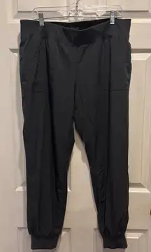 NWT Calvin Klein Performance Quick Dry Jogger Pants Women's Charcoal Grey Size L