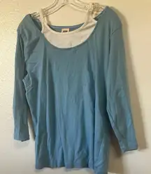 FINAL MARKDOWN Faded glory top 18w/20w