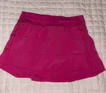 Sonic Pink Lululemon Skirt Pace Rival 4 Mid-Rise Regular