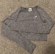 Gymshark Long Sleeve Crop Top