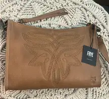 Frye Charlene embroidered crossbody leather bag NWT