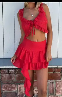 NWT red set 