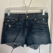 7 For All Mankind Denim Shorts