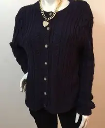 West Bound Casual Thick Weighted Button down Sweater