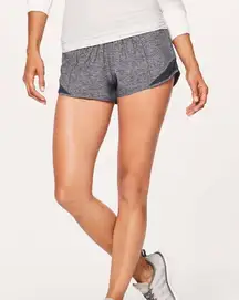Lululemon Hotty Hot Short II *2.5" Heather Lux Multi Black / Heathered Black