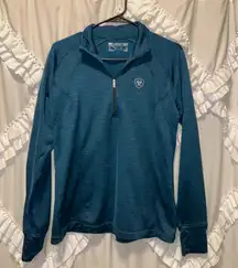 Ariat Quarter-Zip Pullover blue 