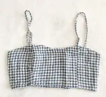 Plaid Austen Crop Top