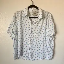 ASOS // polkadot collared shirt