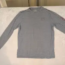 Vineyard Vines Edgartown T Shirt Long Sleeve Whale Logo‎ women's large