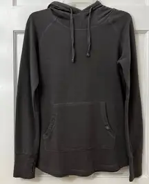 Free Fly Bamboo Womens Performance Hoodie Lightweight Fleece Sz S Thumbholes