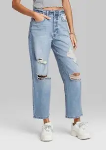 Wild Fable Blue Straight Leg Jeans